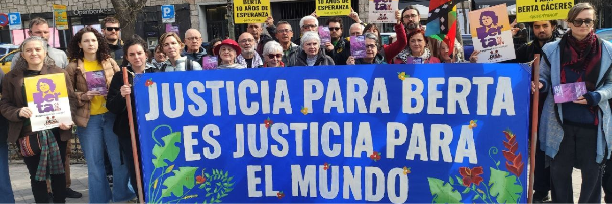 Berta Cáceres, dix ans après: une mobilisation européenne pour la vérité et la justice