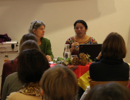 Lolita Chávez défini la réciprocité Tzk’at, Zurich.