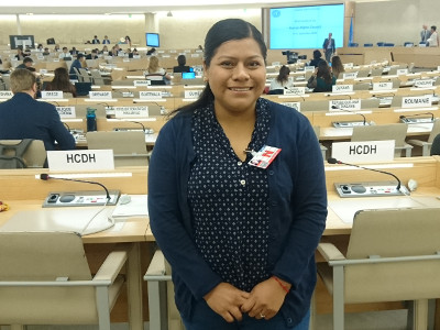 Lors de la 42e session du Conseil des droits de l'homme de l'ONU, l'avocate a attiré l'attention sur la crise des droits de humains au Mexique et, au nom d'une coalition d'ONG, a demandé la mise sur pied d'un mécanisme international pour combattre l'impunité.