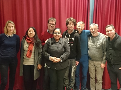 Esdra Sosa sprach mit Queeramnesty in Zürich und der Amnesty LGBT-Gruppe in Genf.
