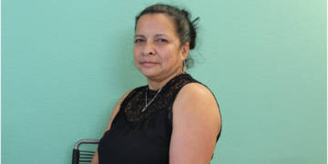 Die Menschenrechtsverteidigerin María Ninfa Cruz 