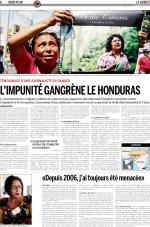L'impunité gangrène le Honduras 