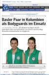 Basler Paar in Kolumbien als Bodyguards im Einsatz